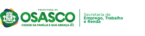 Logo Secretaria de Emprego, Trabalho e Renda de Osasco